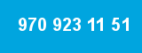 970 923 11 51 970 923 11 51